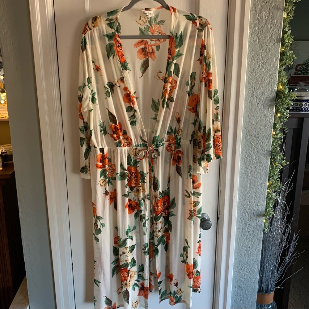 Siren Lily 1x flowy cover-up